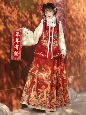 "玉龙歌"Ming-Dynasty Hanfu Set