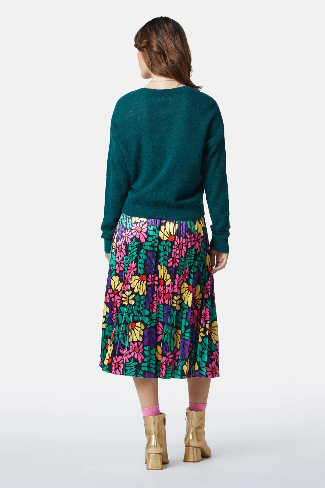 Rambling Pleat Skirt