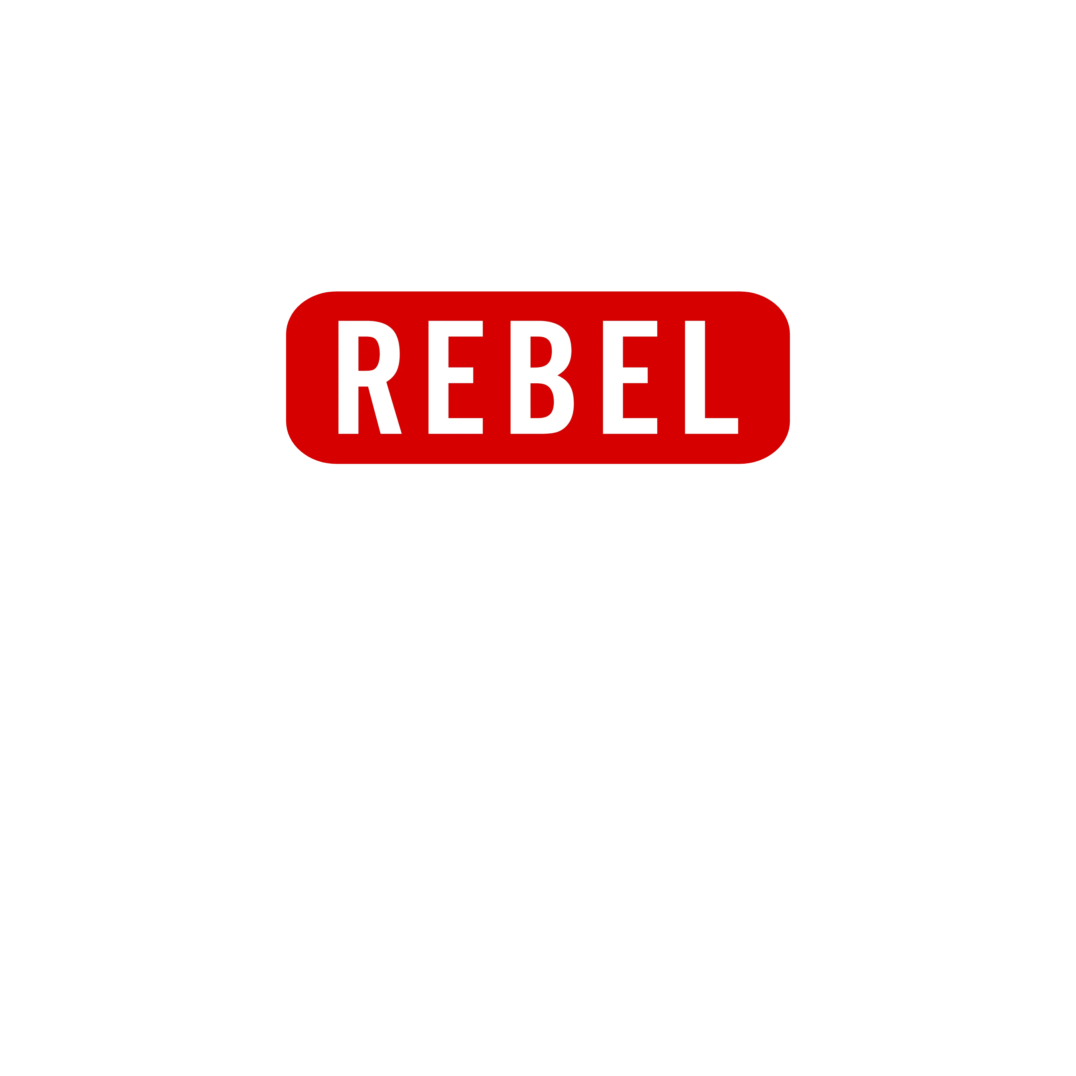 Rebel Spirit (Printed) Black Women's T-Shirt