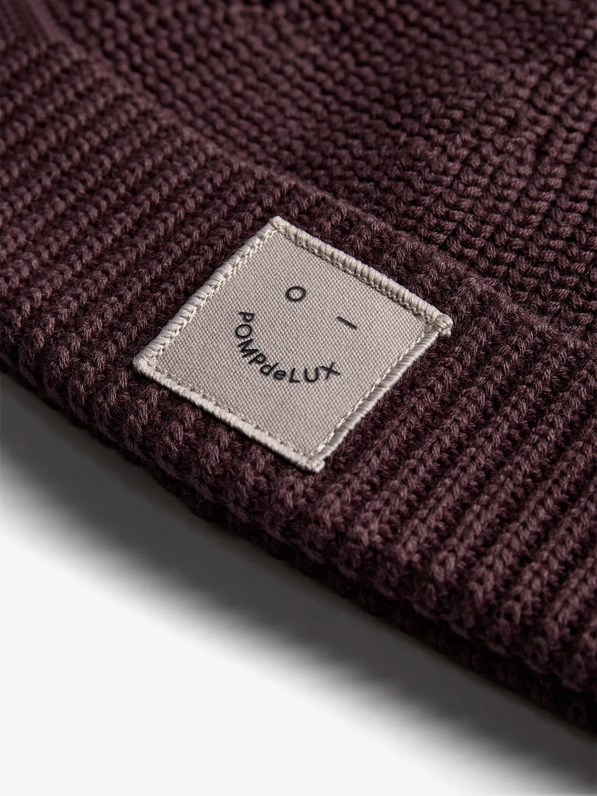 Ribbed Knit Beanie - Kids - Dark Purple