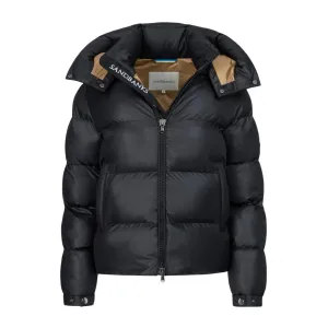 Sandbanks Aurora Black Womens Puffer Jacket