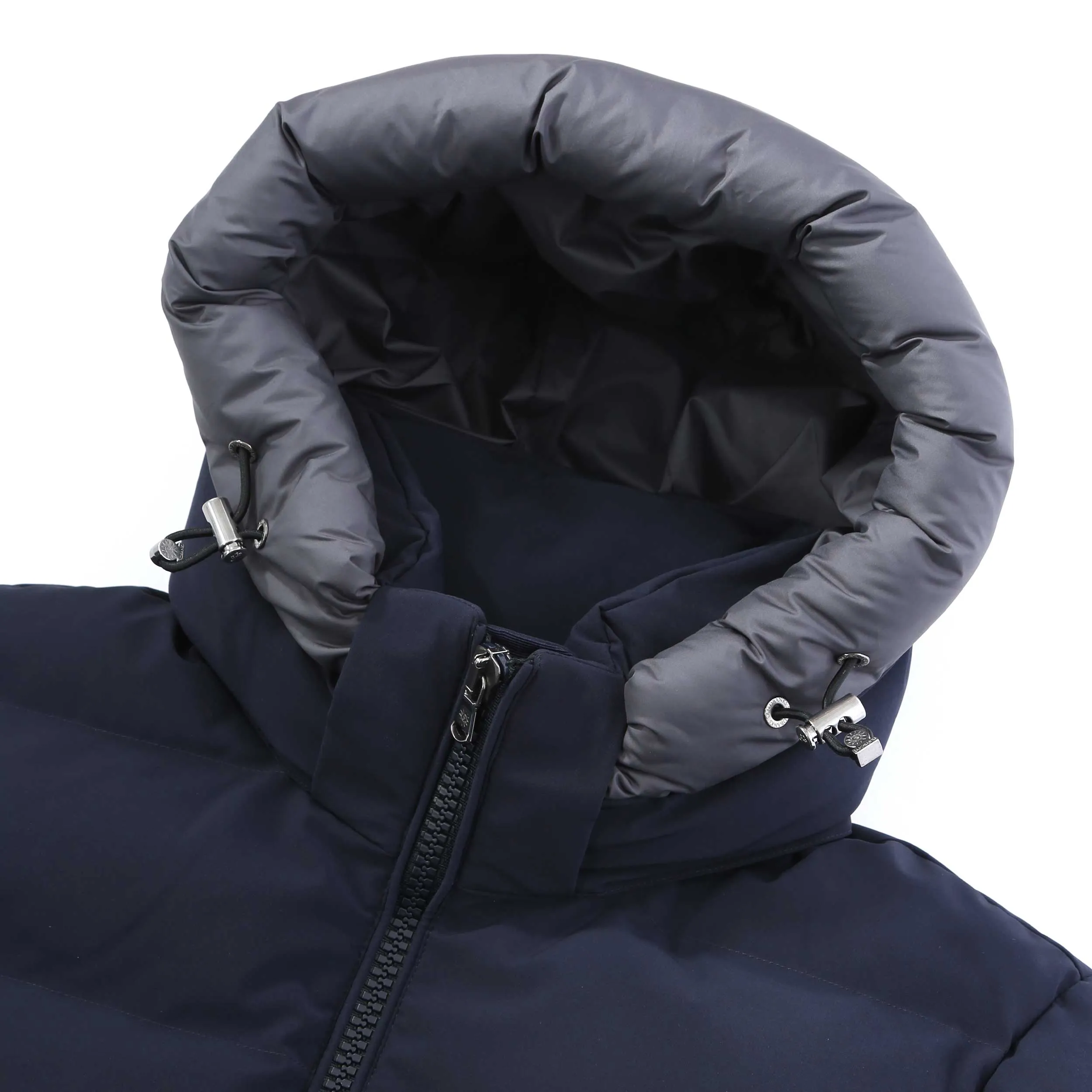 Sandbanks Banks Puffer Jacket in Navy