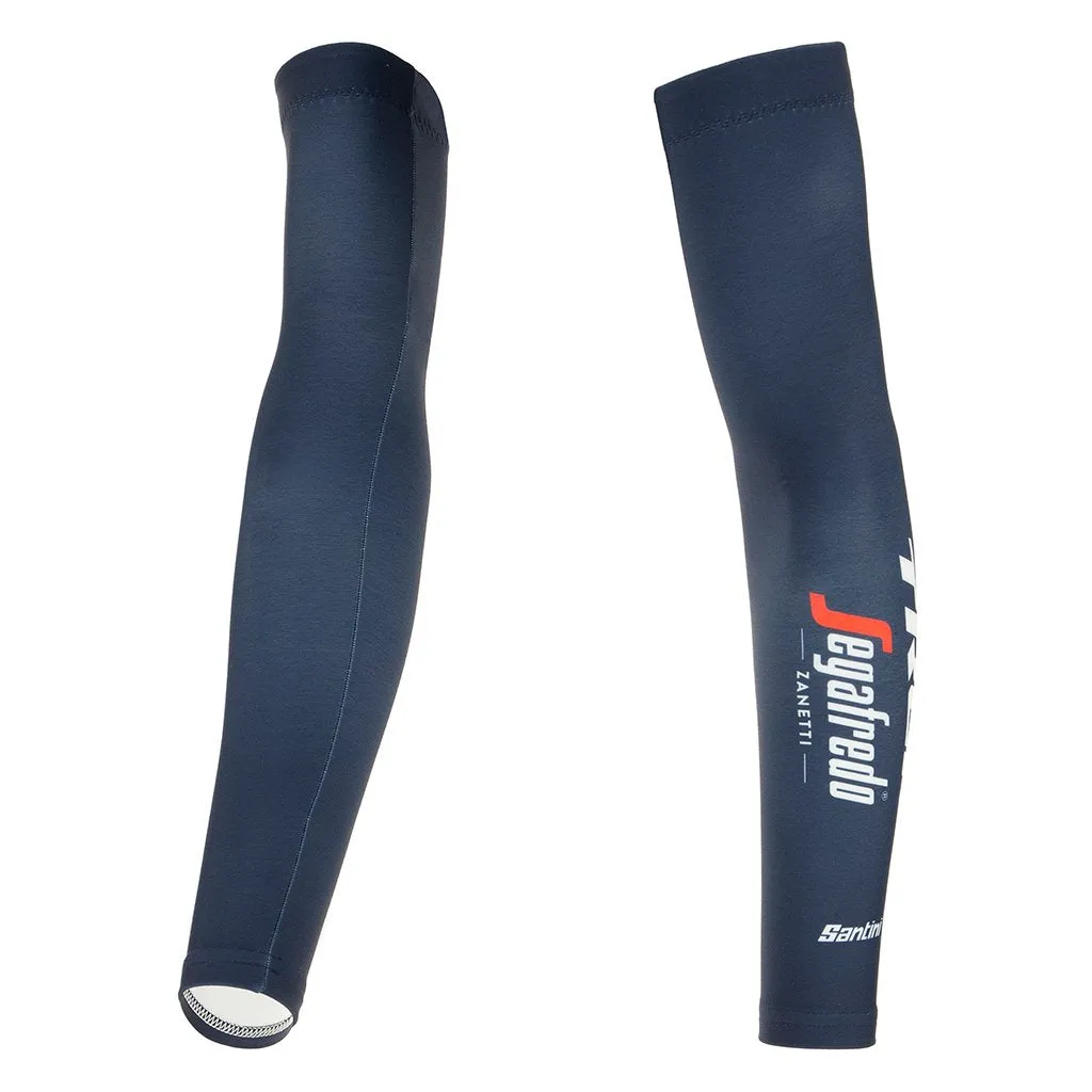 Santini Trek-Segafredo Arm Warmers (Nautica Blue)