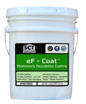 SCT eF-Coat Elastomeric Foundation Coating