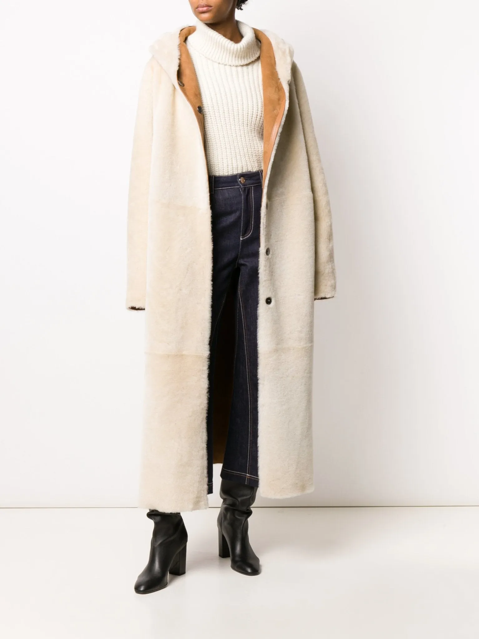 shearling coat "PACE"