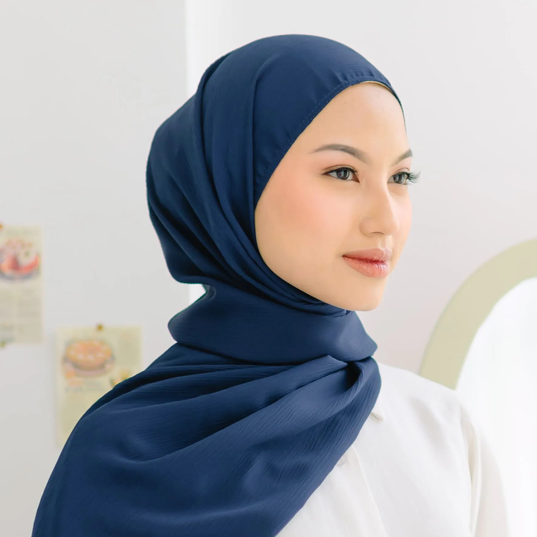 Sheera Shawl Navy