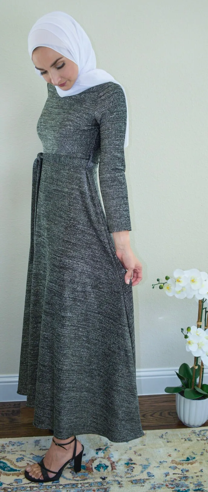 Shimmer Maxi Dress