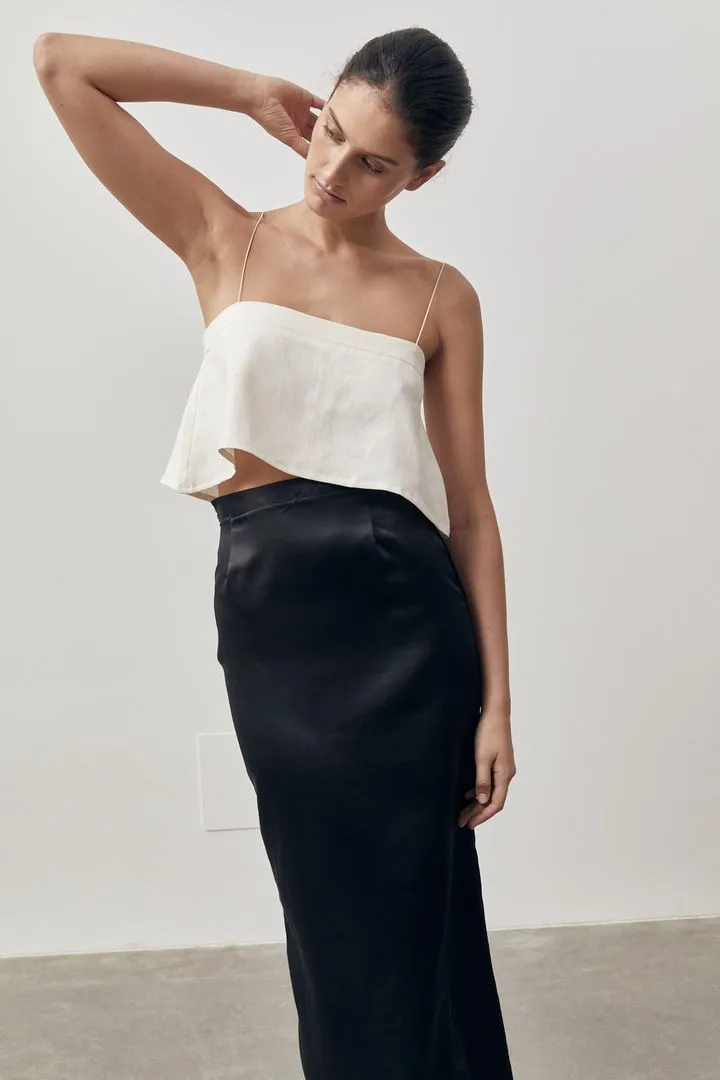 Sigrid Slip Skirt - Black M