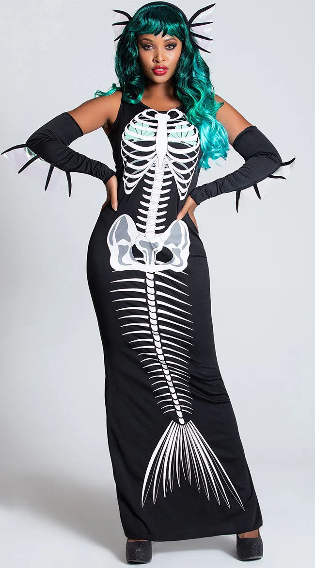 Skeleton Siren Costume