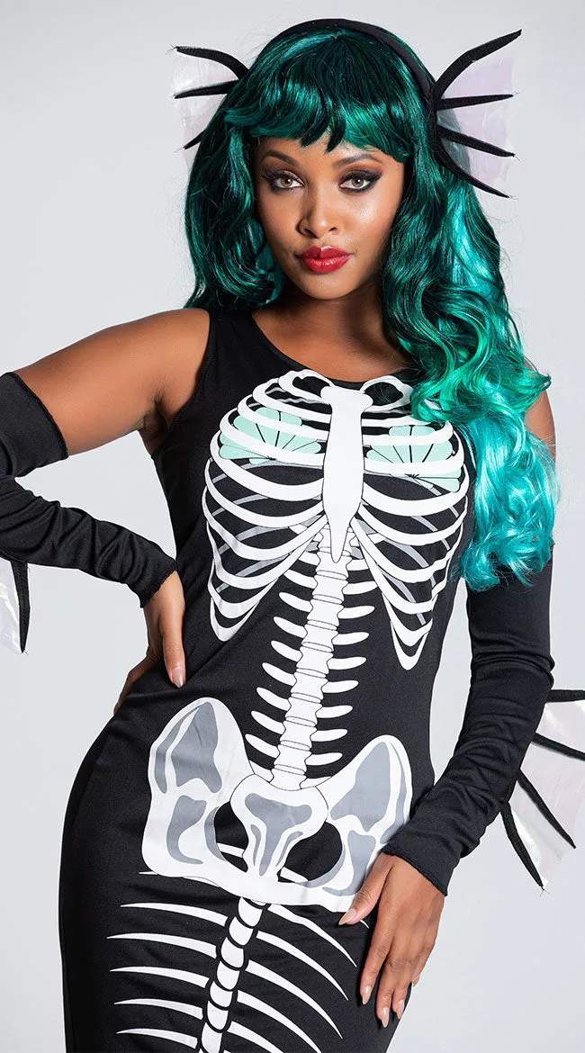 Skeleton Siren Costume