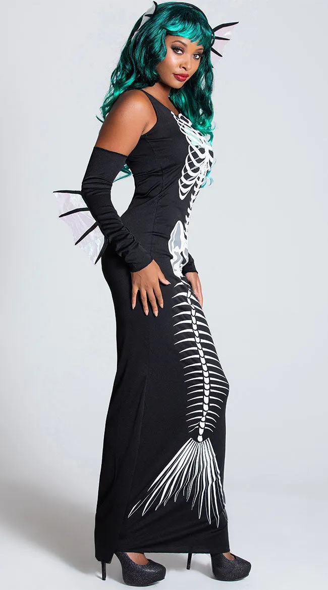 Skeleton Siren Costume