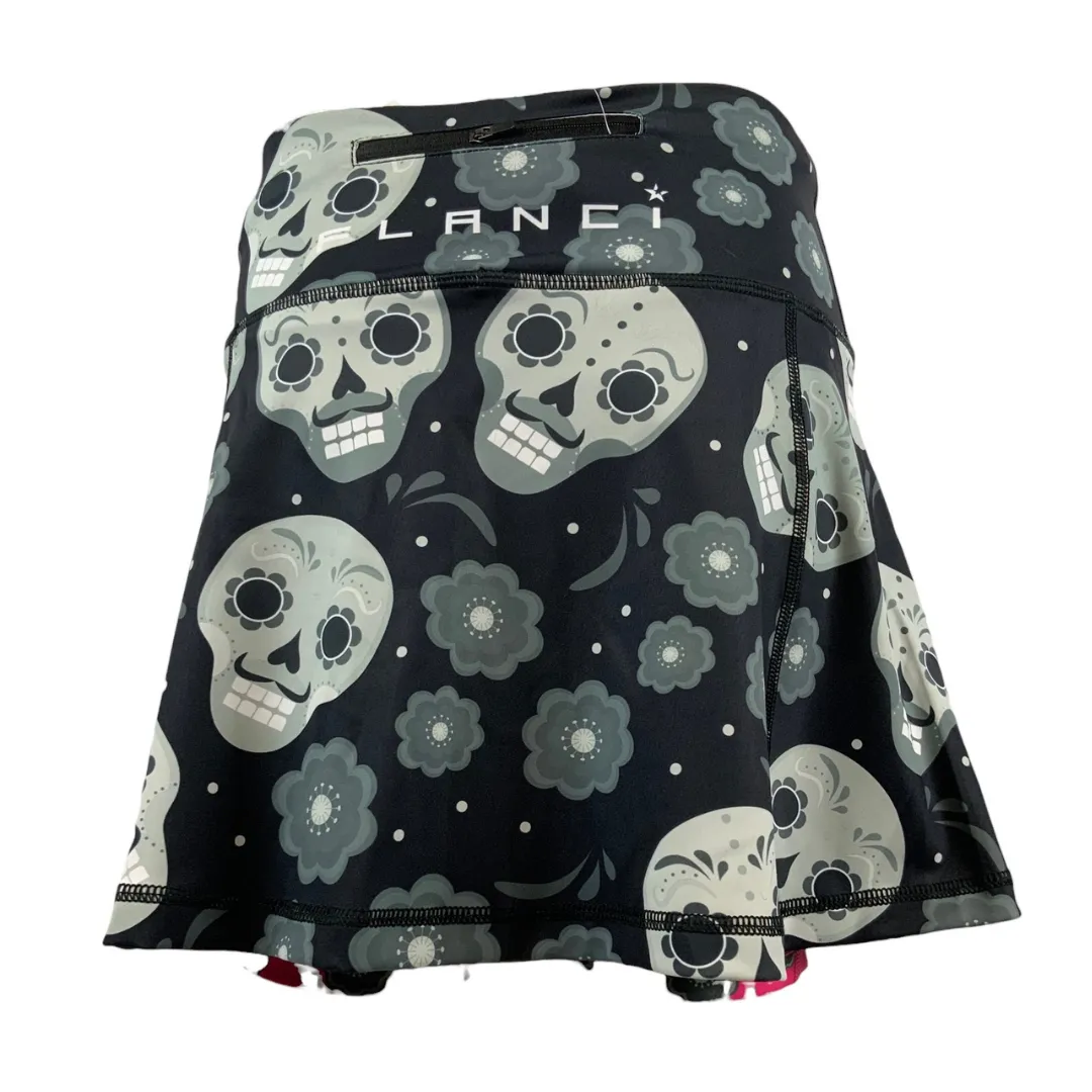 Skort | Black Skulls