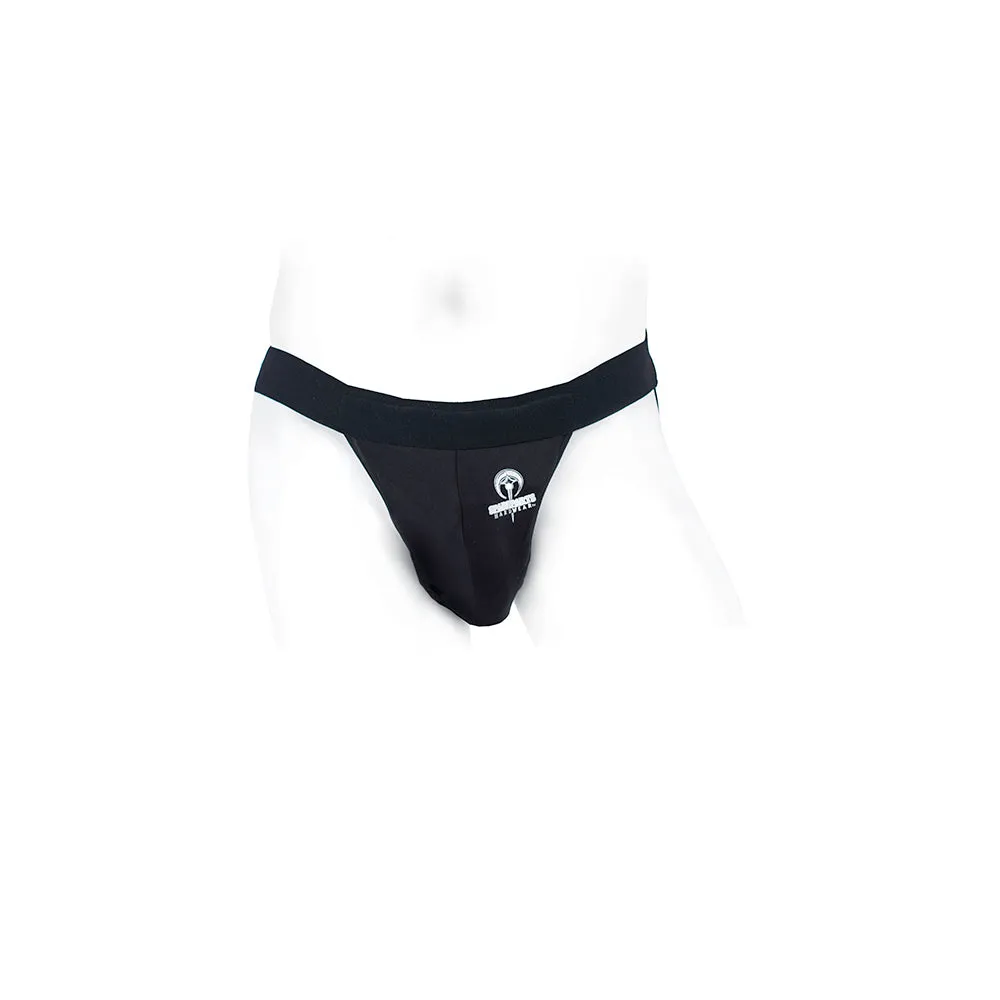 SpareParts Pete Freestyle Nylon Packing Jock Black Size 3XL