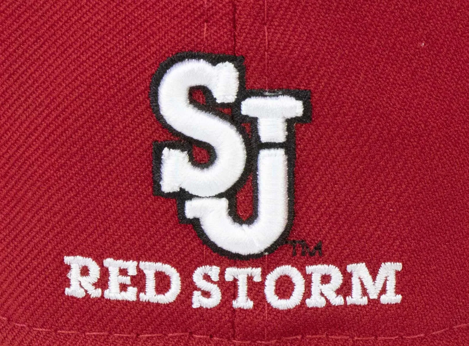 ST. JOHNS REDSTORM (RED) NEW ERA 59FIFTY FITTED (AIR JORDAN 5 RETRO RAGING BULL))