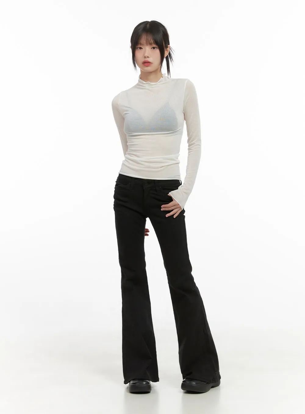 Streamlined Cotton Slim Pants CS412