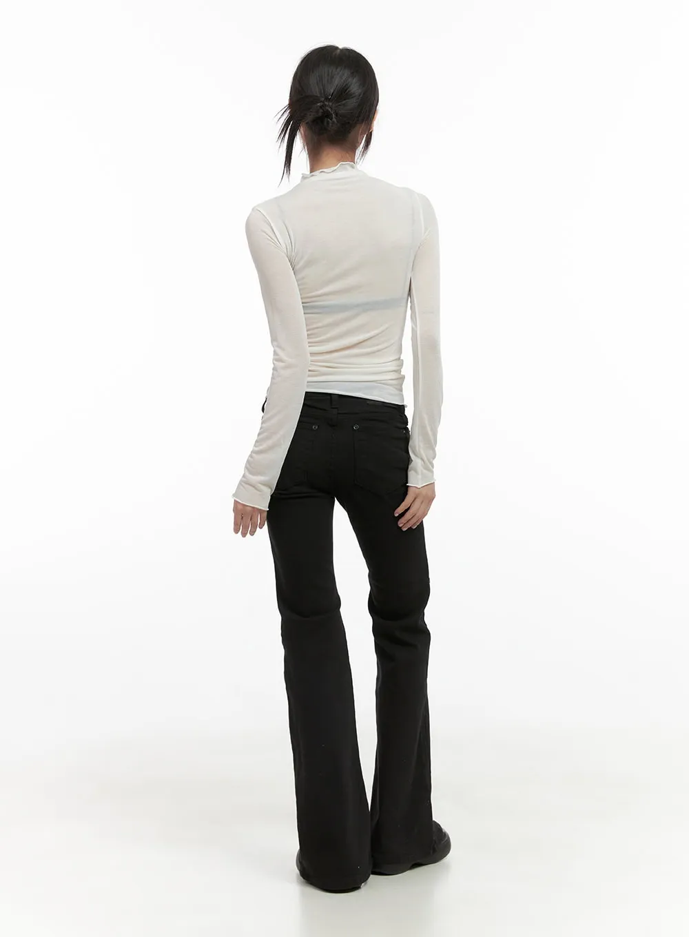 Streamlined Cotton Slim Pants CS412