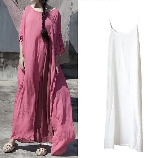 Sweet Modesty Oversized Maxi Robe | Lotus