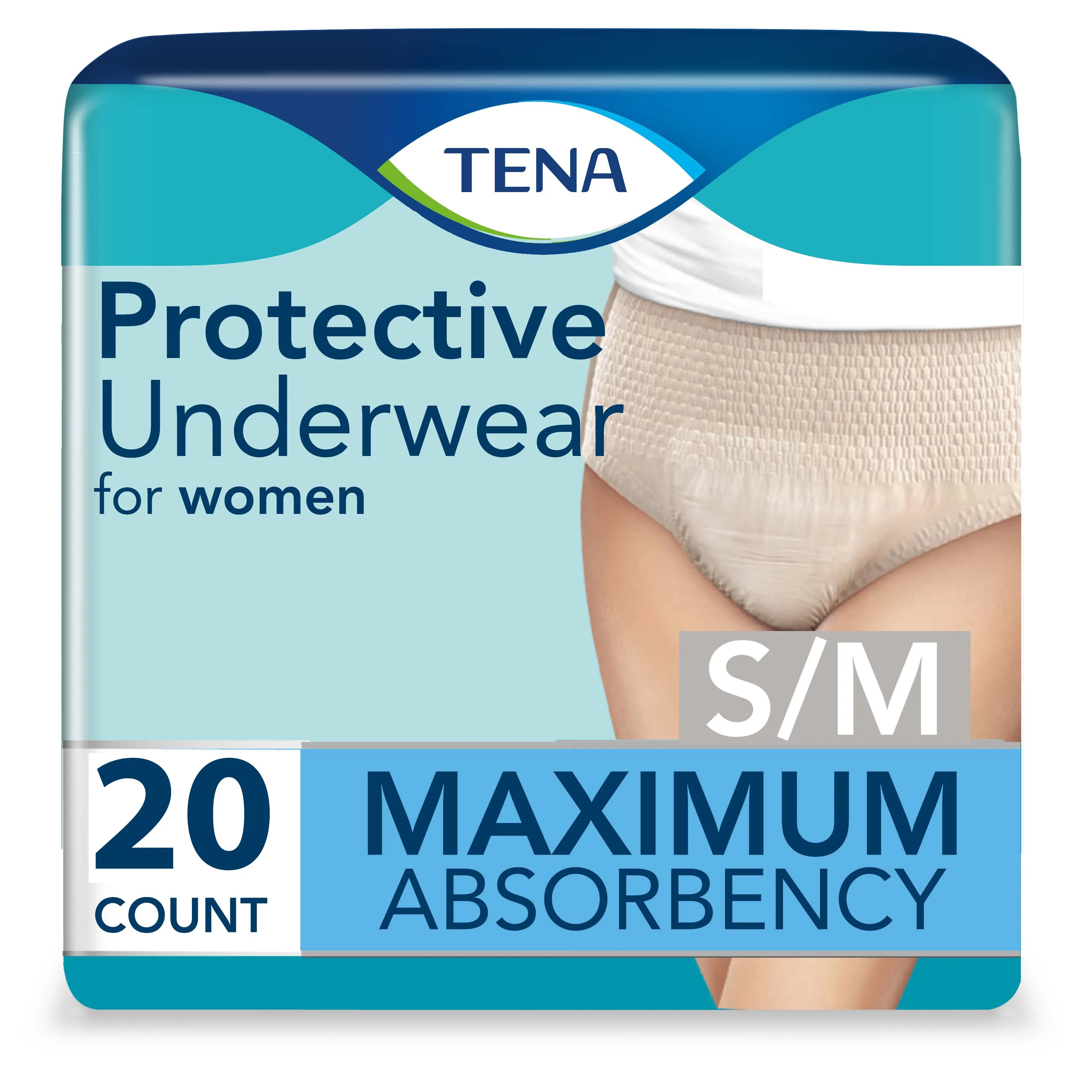 TENA ProSkin Incontinence Underwear for Women with Maximum Absorbency