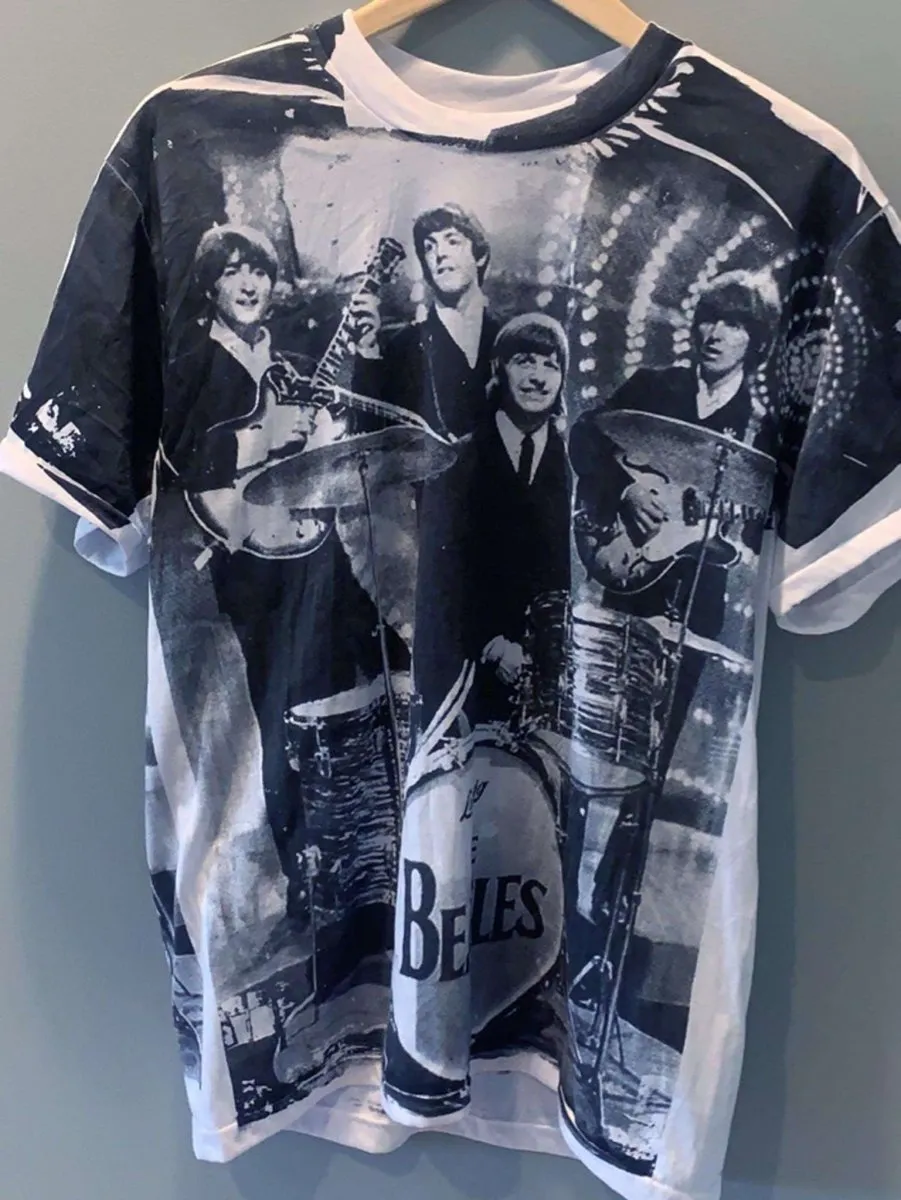 THE BEATLES 100% Cotton New Vintage Band T Shirt