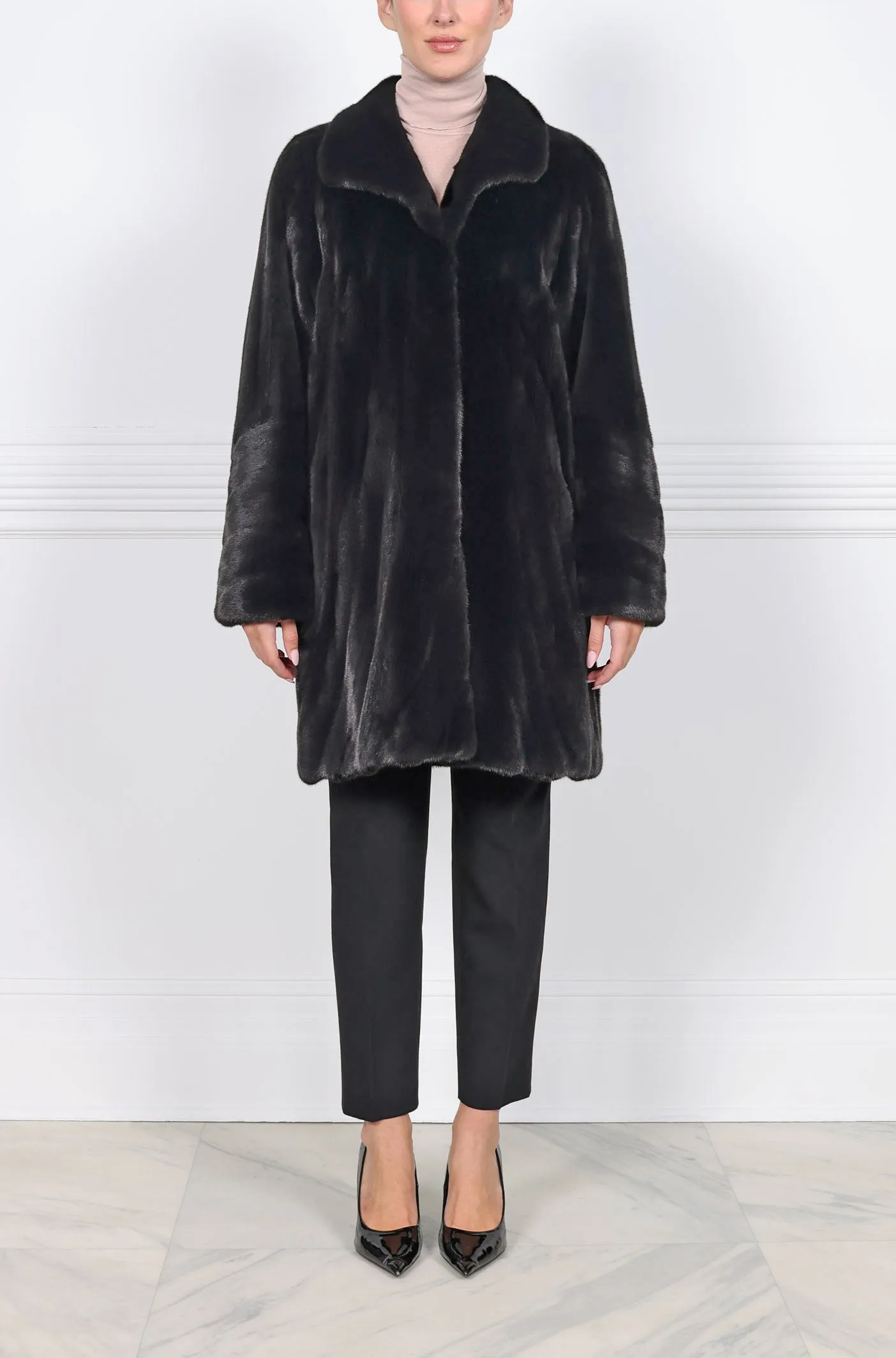 The Lena Mink Fur Coat