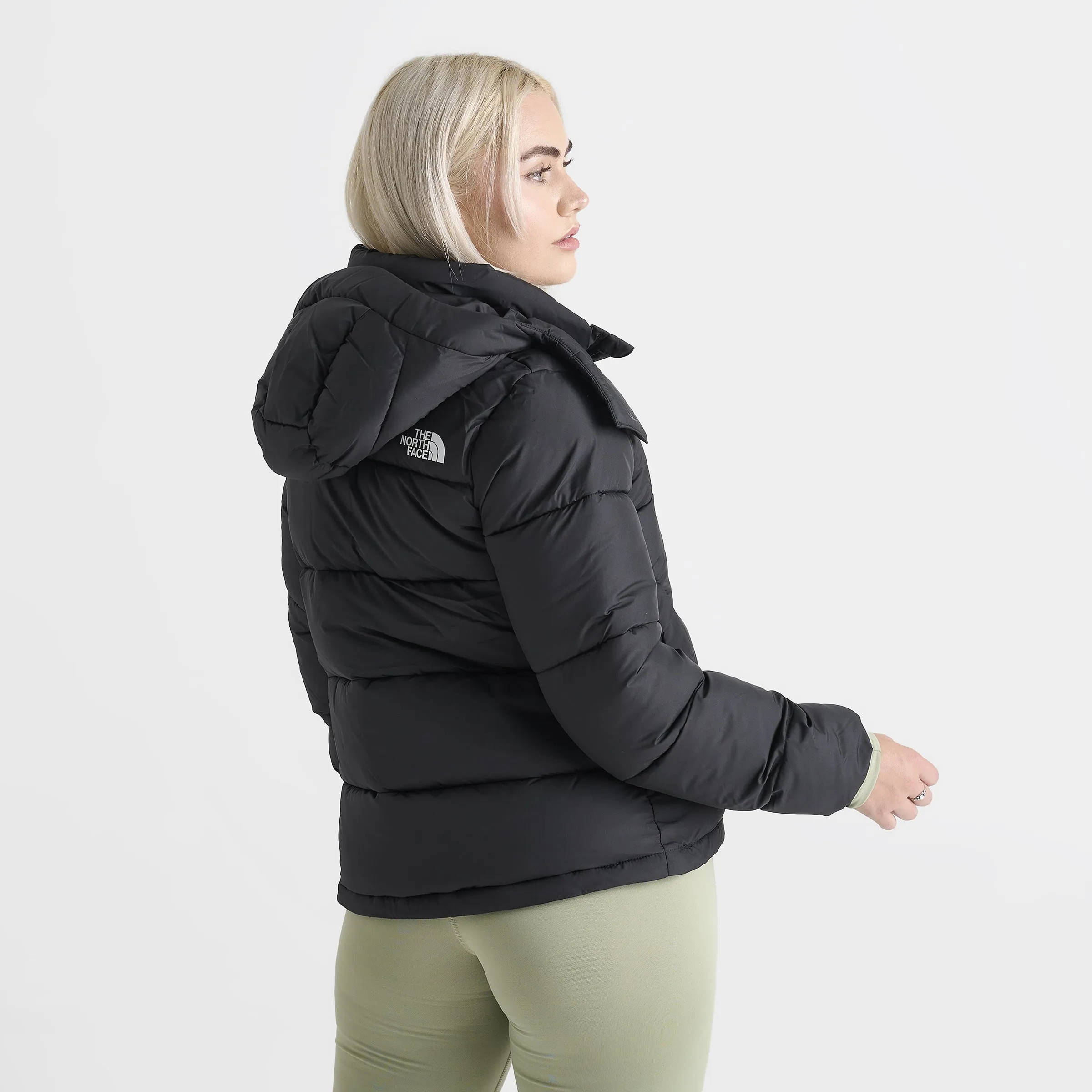 The North Face Women's Dome Puffy Puffer Jacket / Black