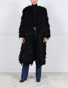 The Zaza Feather Coat