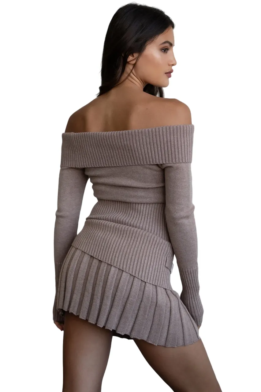 TIC TOC - "Bella Ski"- Knit Cozee Skirt Set