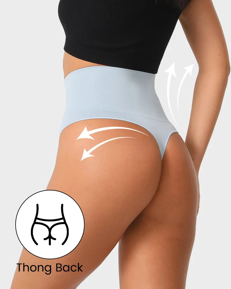 Ultra High-Waist Seamless Tummy Control Thong