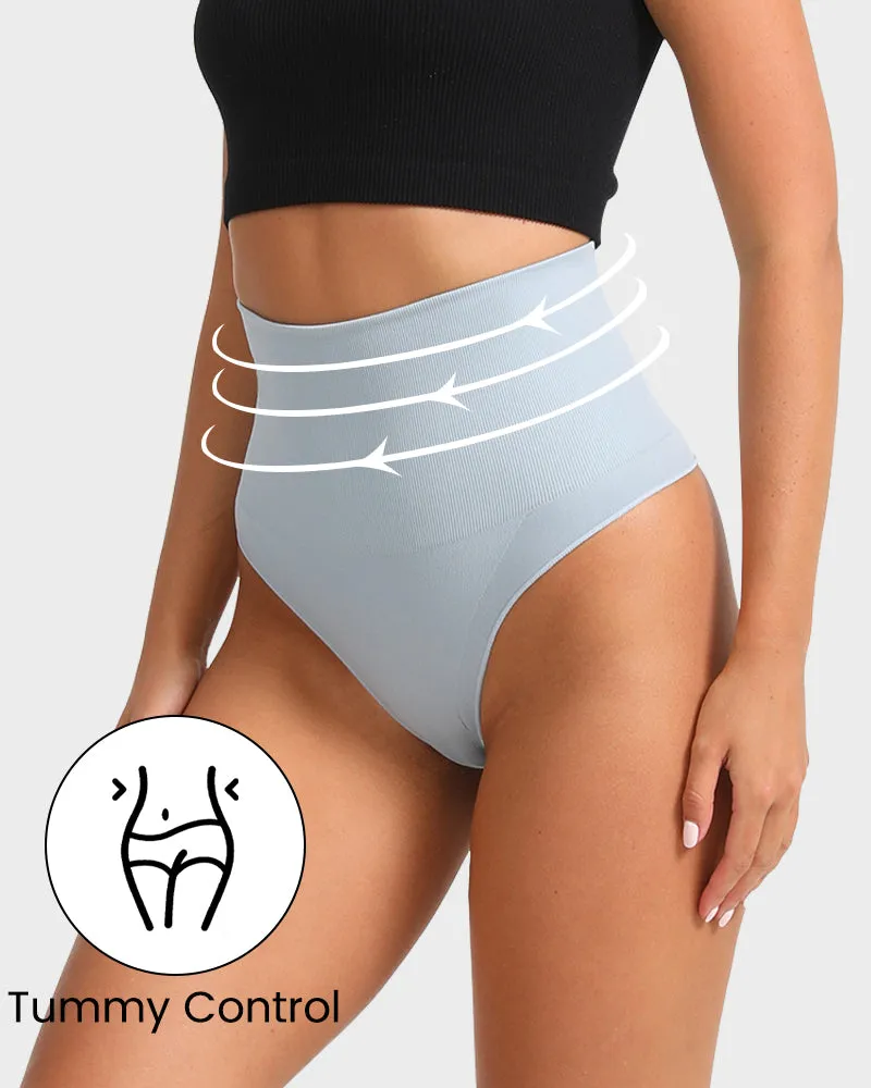 Ultra High-Waist Seamless Tummy Control Thong