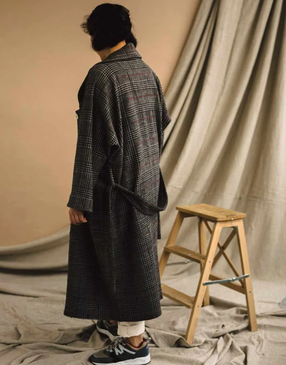 Unisex Coat Zero Waste Sewing Pattern PDF, Birgitta Helmersson