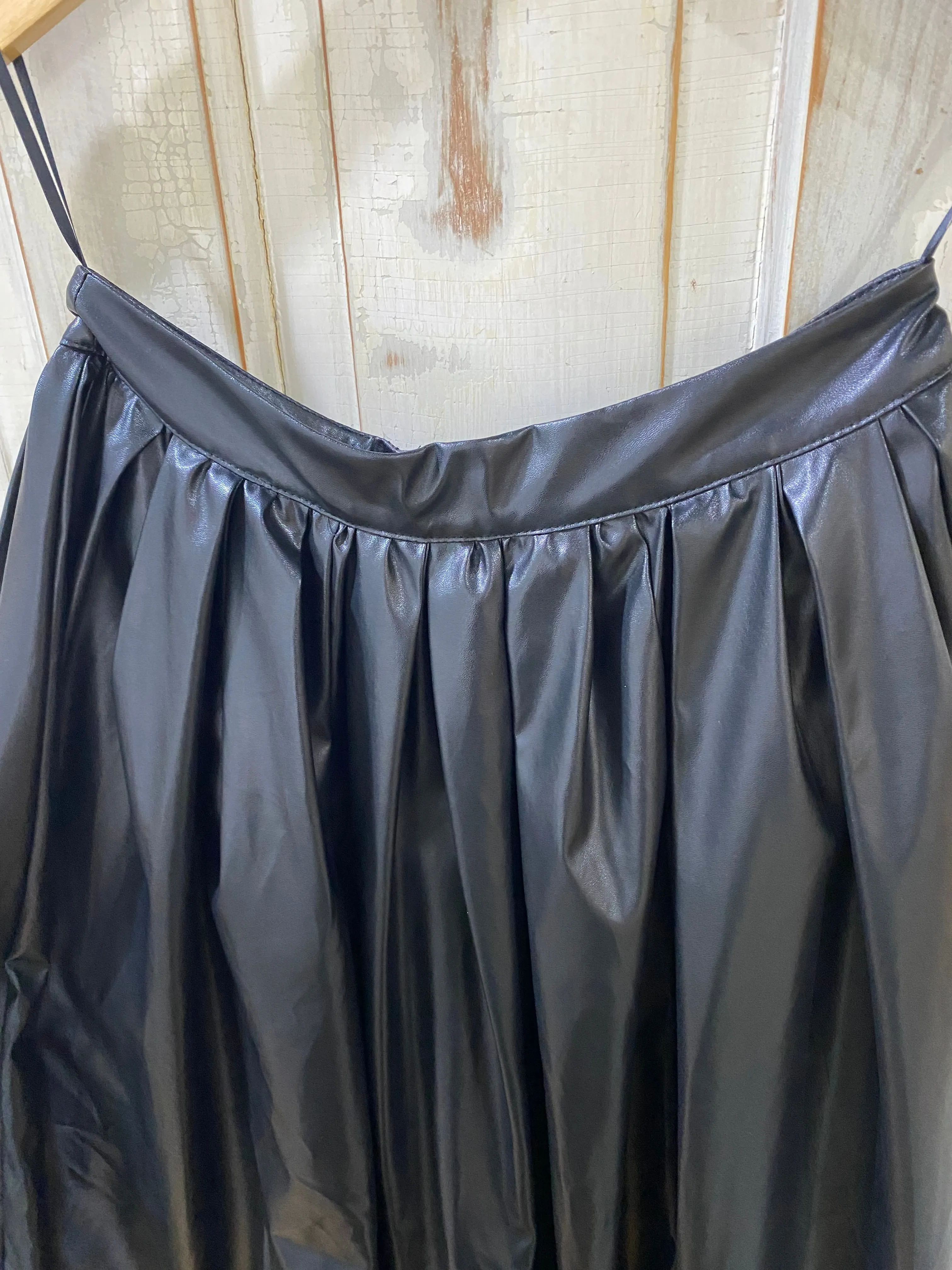 Urban Daizy Black Leather Maxi Skirt Ks Boutique