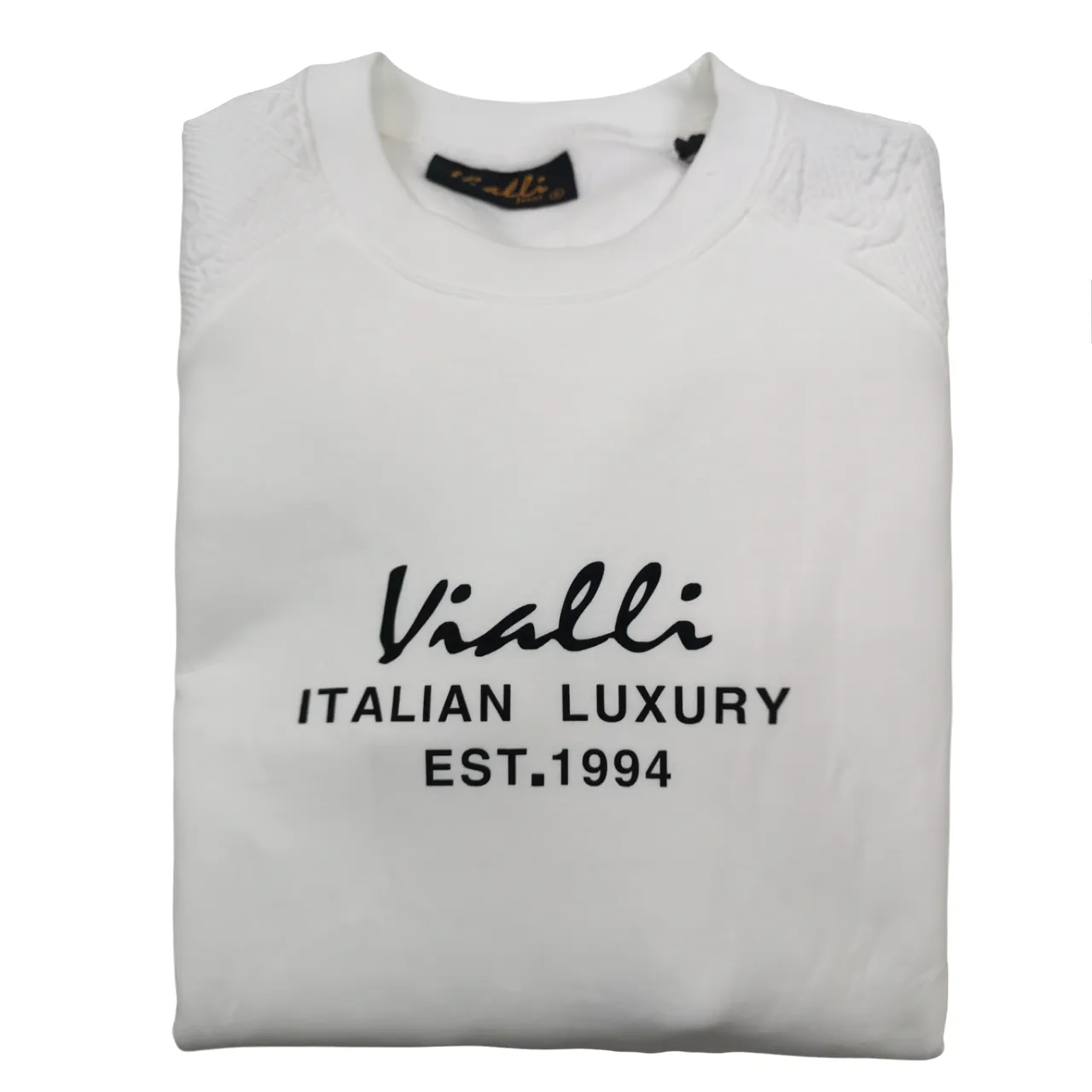 Vialli White Gallaxy Sweatshirt