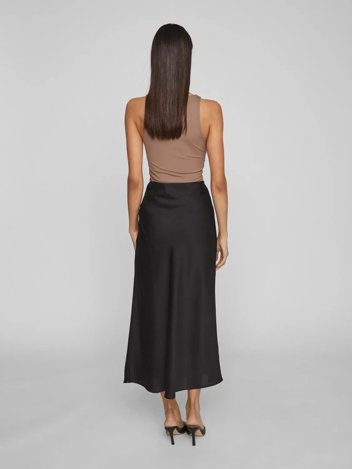VIELLETTE Midi Skirt - Black