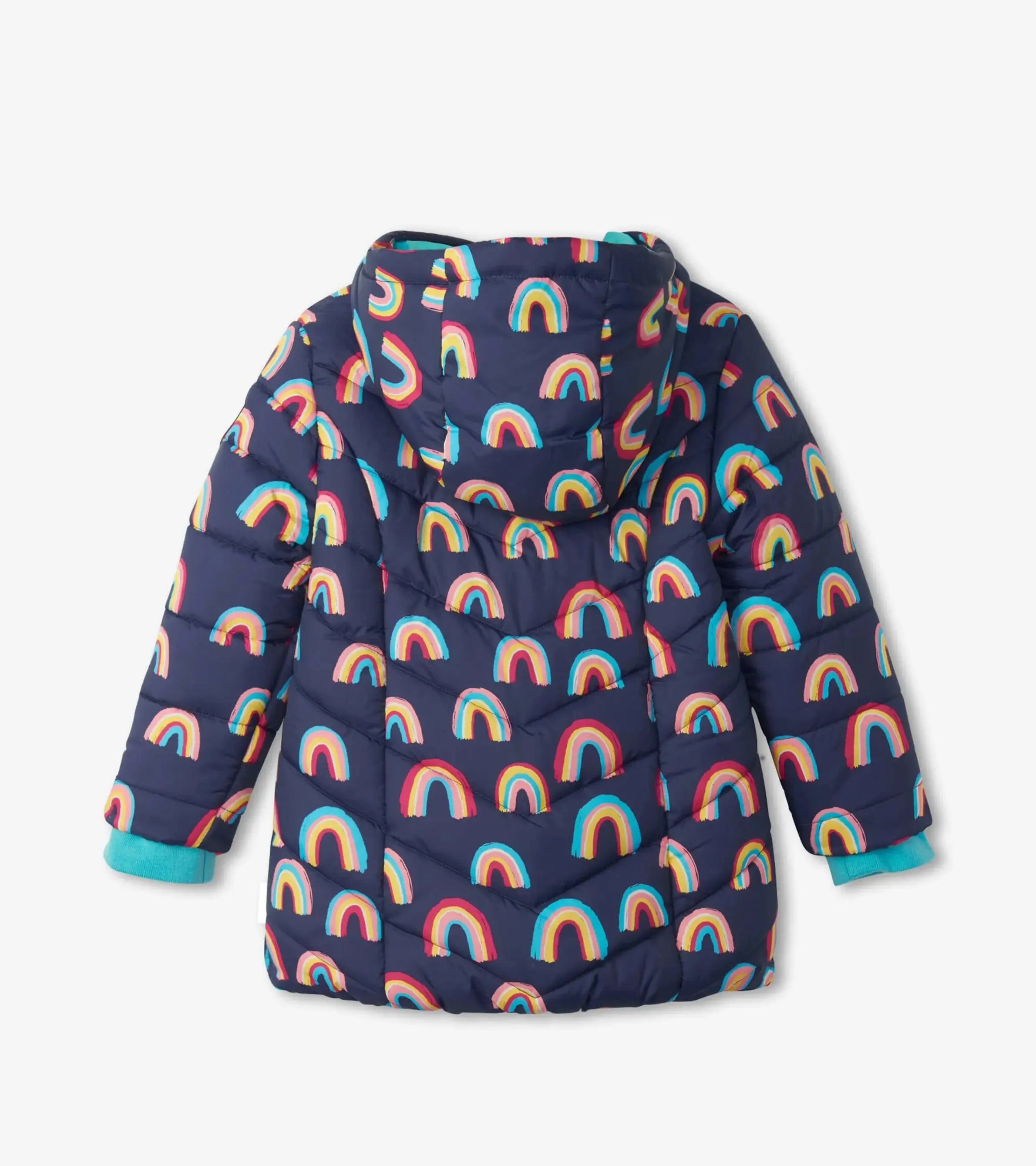 Vivid Rainbows Puffer Jacket | Hatley