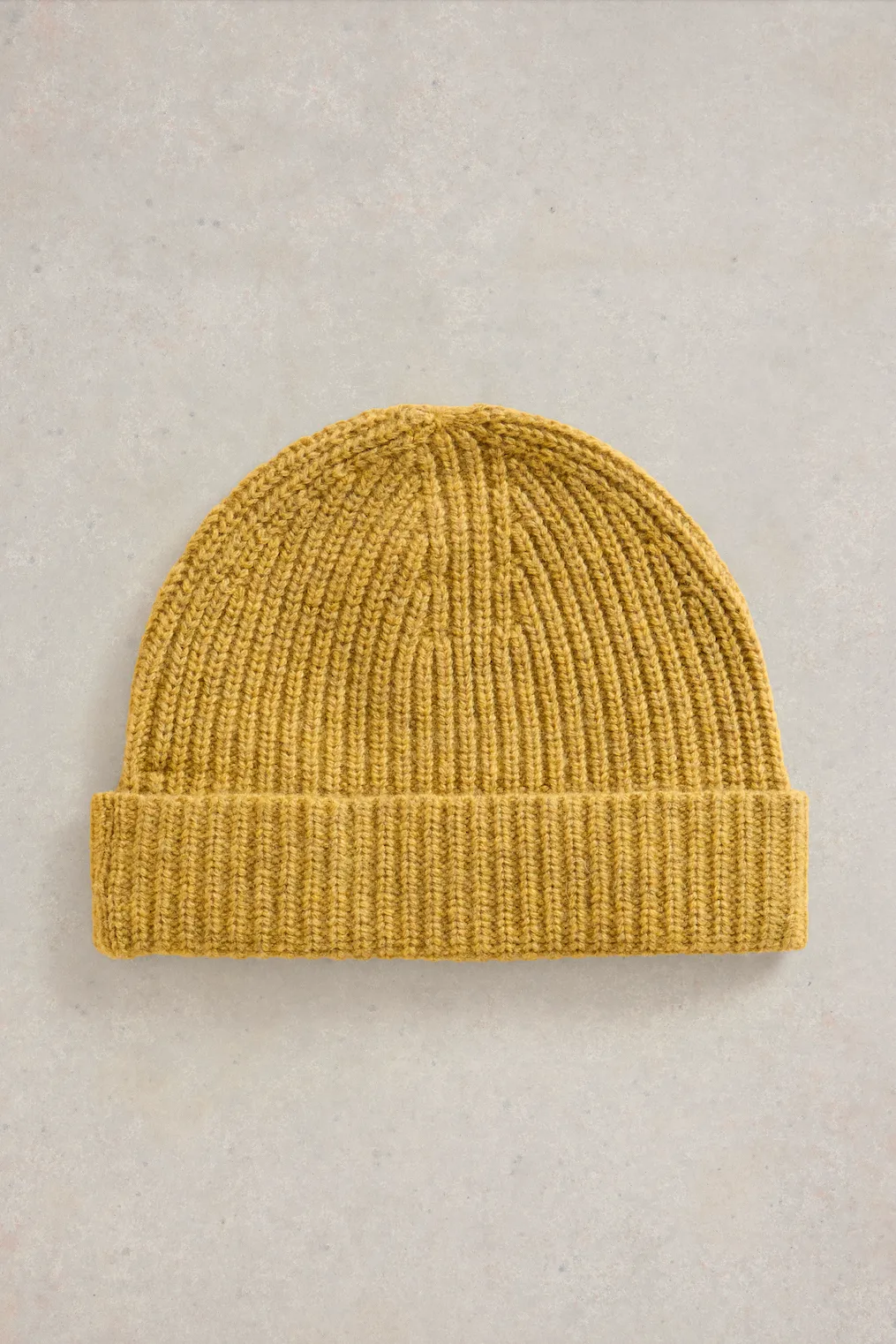 White Stuff Albie Dark Chart Rib Knit Beanie