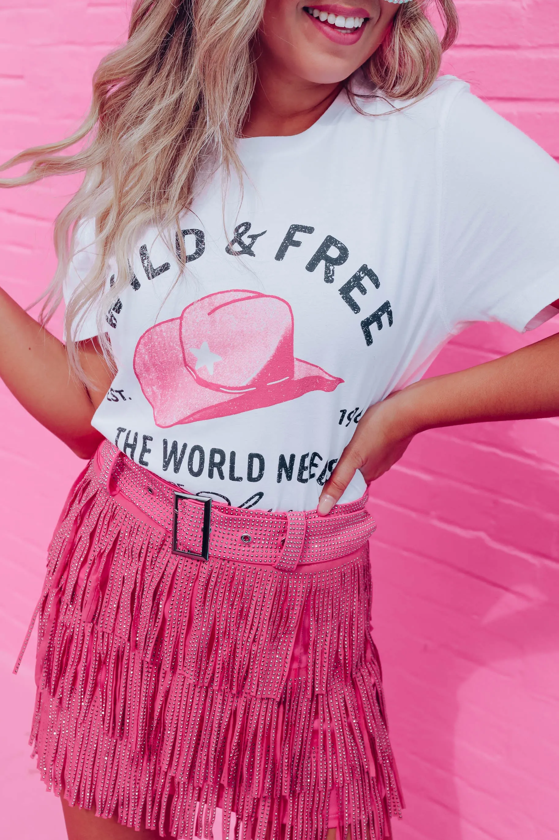 Wild & Free Cowboy Graphic Tee