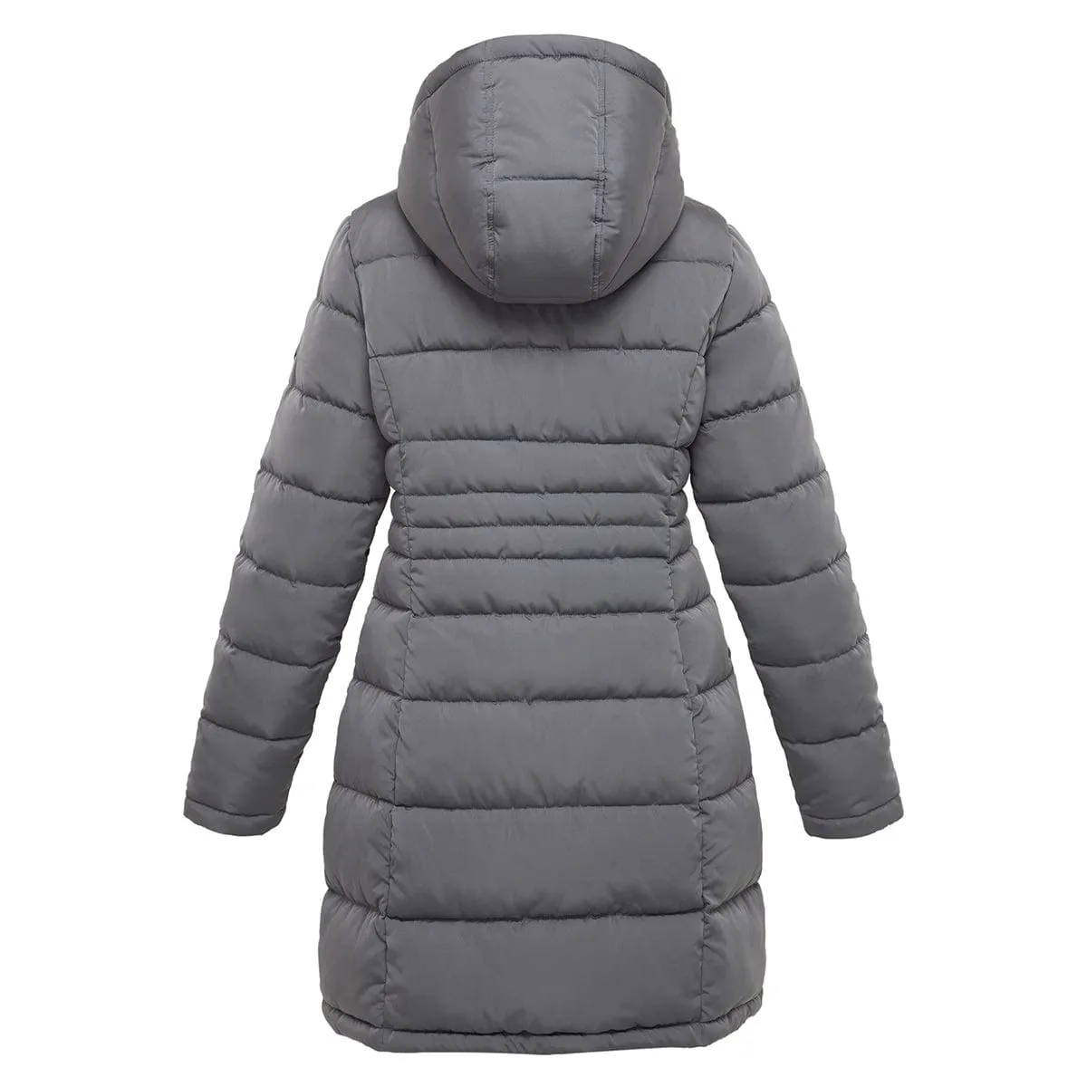 Women's Heavy Long Puffer Jacket Winter Coat