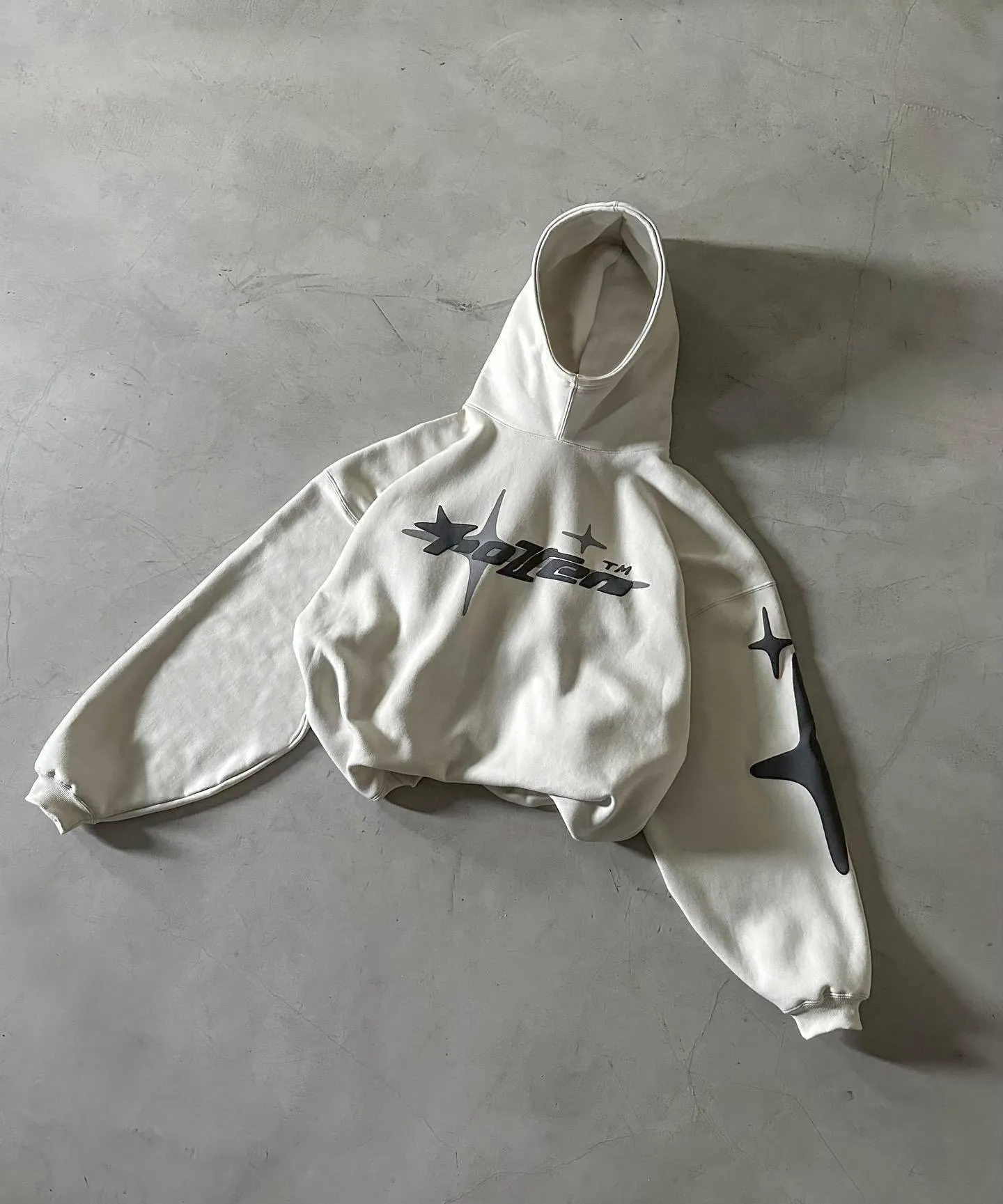 Y2G Printed Turtleneck Hoodie