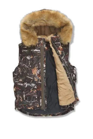 Yukon Fur Lined Puffer Vest (Real Tree) - 9377VCRT