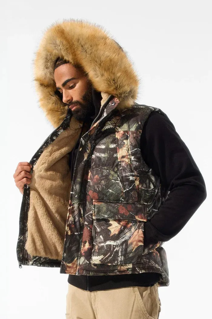 Yukon Fur Lined Puffer Vest (Real Tree) - 9377VCRT