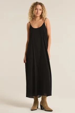 Z SUPPLY - REED MAXI DRESS BLACK