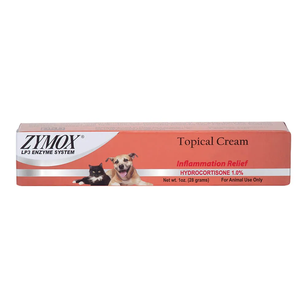 Zymox Topical Cream with 1% Hydrocortisone, 1 oz